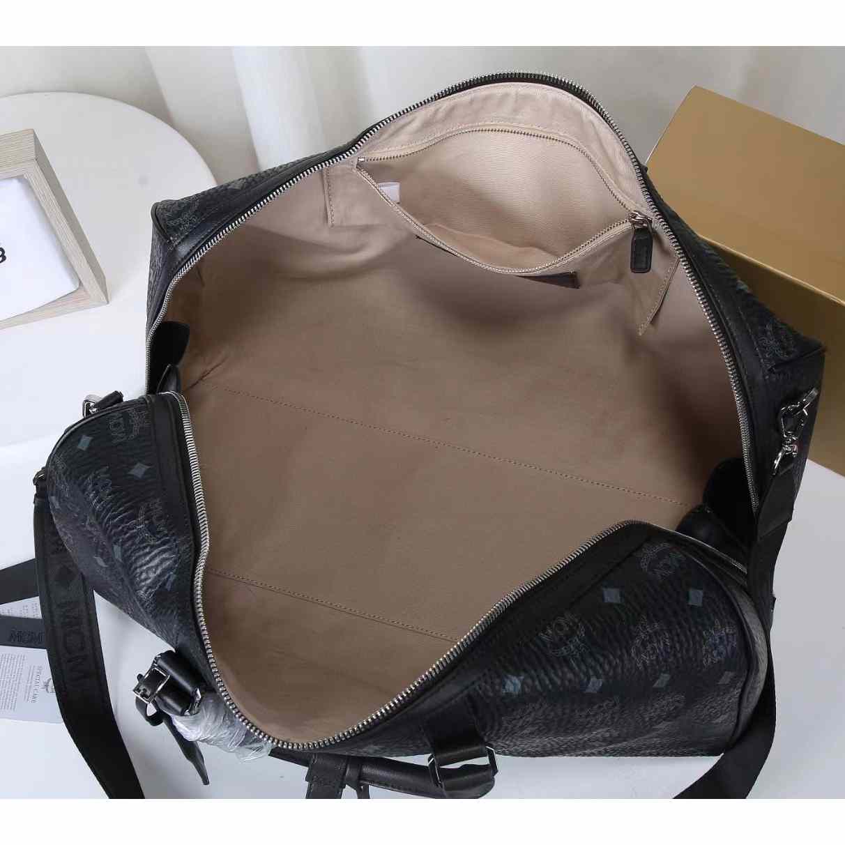 MCM Ottomar Weekender Bag In Visetos - DopestKickz