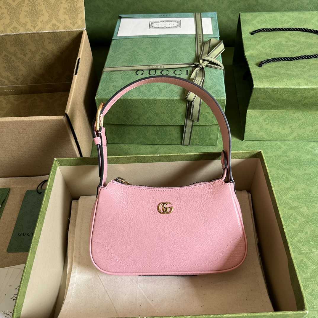 Gucci Aphrodite Shoulder Bag With Double G (21-12-4cm) - DopestKickz