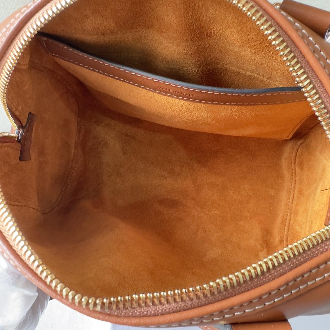 Celine Small Boston Cuir Triomphe In Smooth Calfskin Tan - DopestKickz