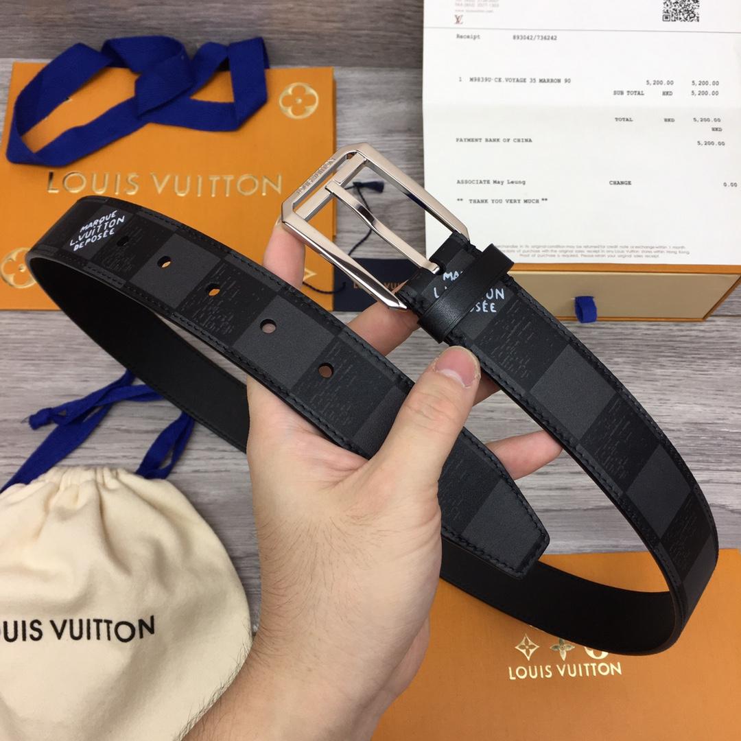 Louis Vuitton Belt  35mm - DopestKickz