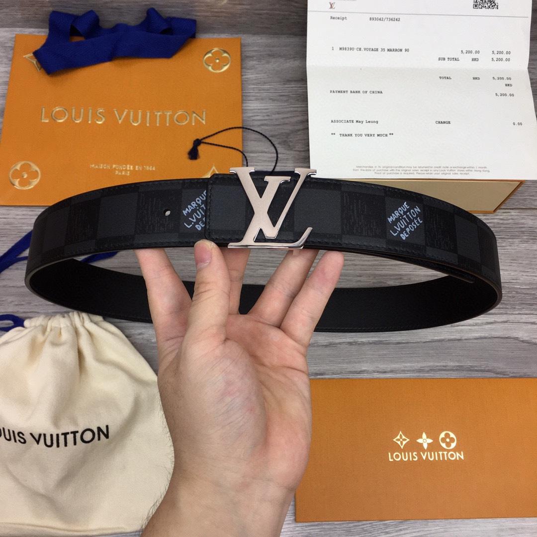 Louis Vuitton Reversible Belt  40mm - DopestKickz