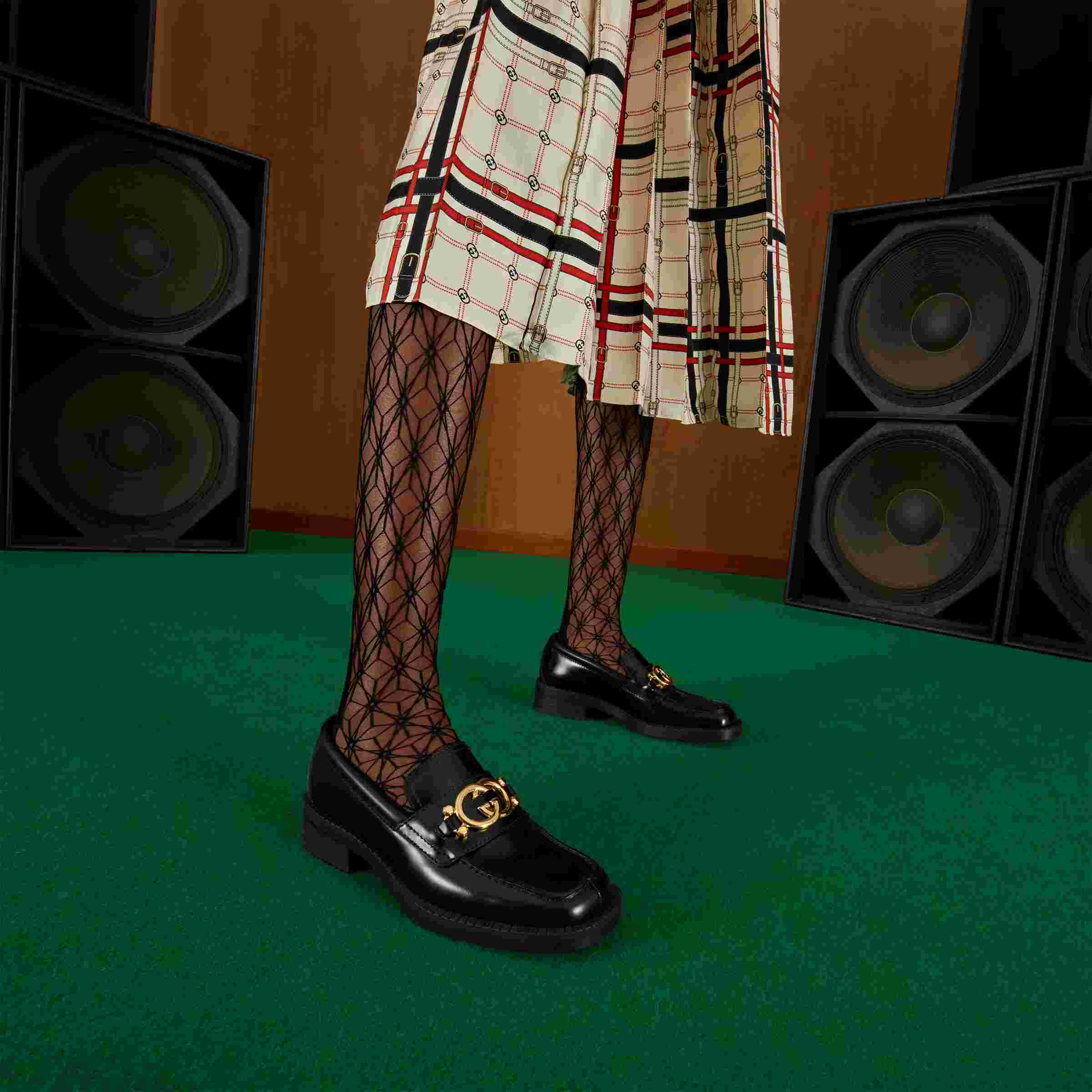 Gucci Women's Loafer With Interlocking G - DopestKickz