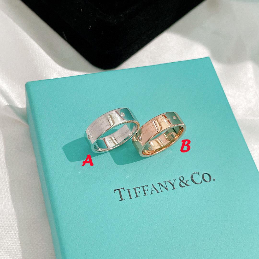 Tiffany&CO Narrow Ring With Diamonds - DopestKickz