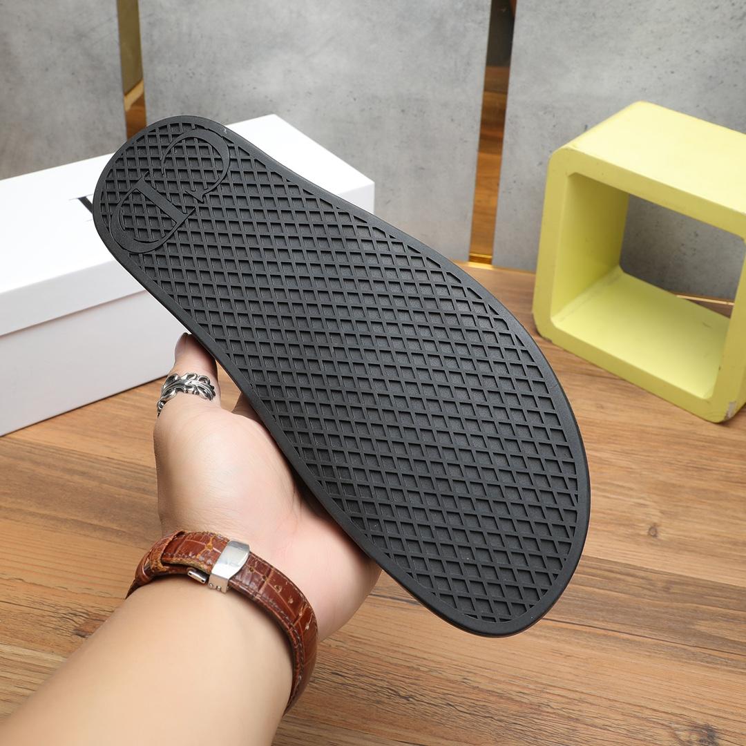 Dior Oblique Jacquard Sandals  - DopestKickz