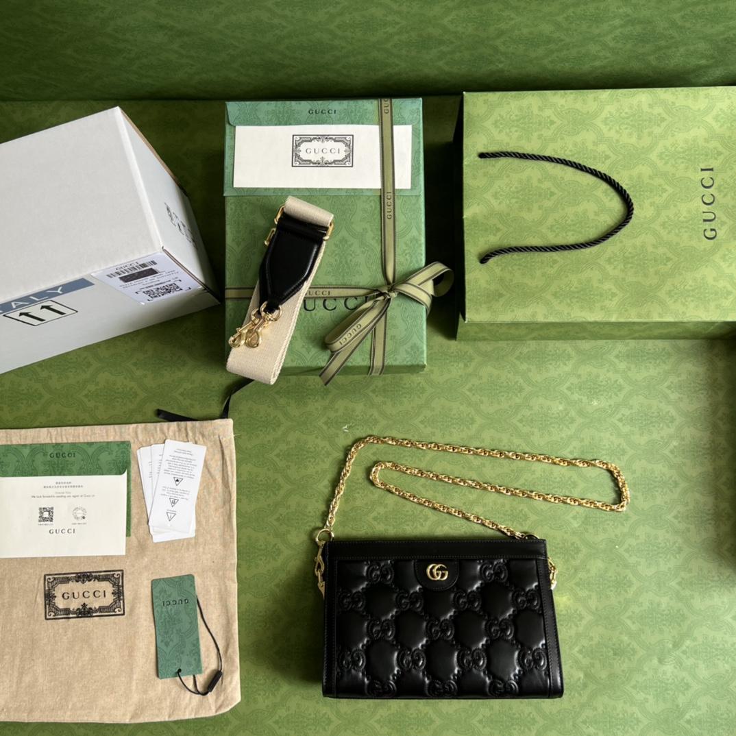 Gucci GG Matelassé Small Bag(26*17.5*8cm) - DopestKickz