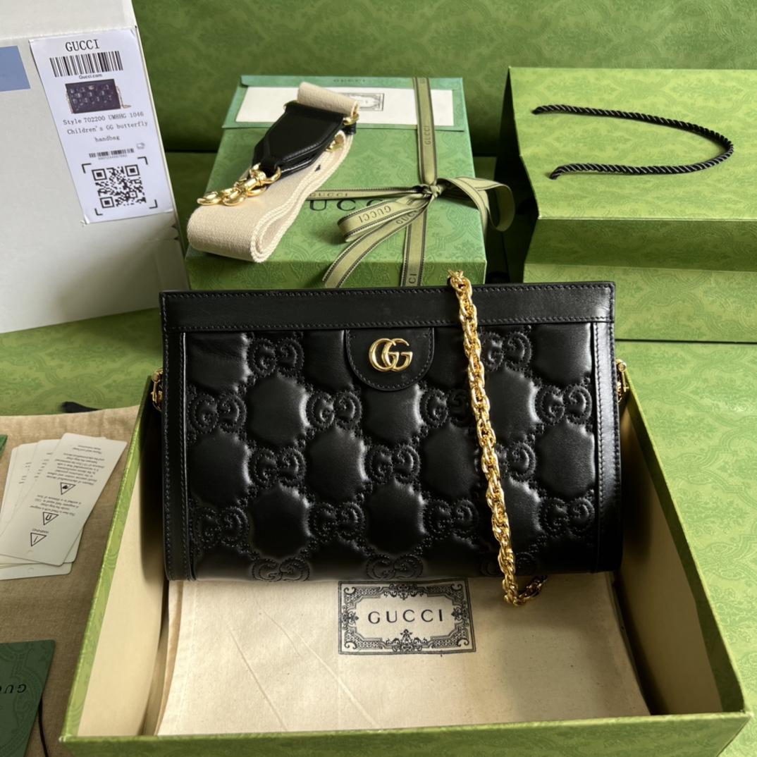 Gucci GG Matelassé Small Bag(26*17.5*8cm) - DopestKickz