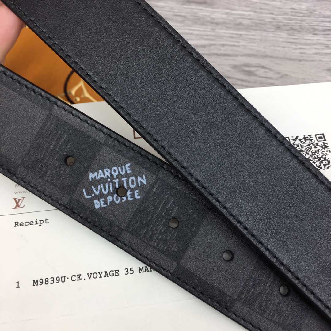 Louis Vuitton Reversible Belt  40mm - DopestKickz