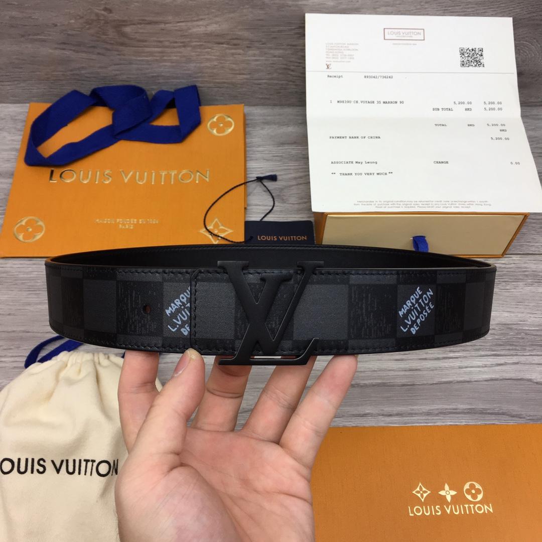 Louis Vuitton Reversible Belt  40mm - DopestKickz