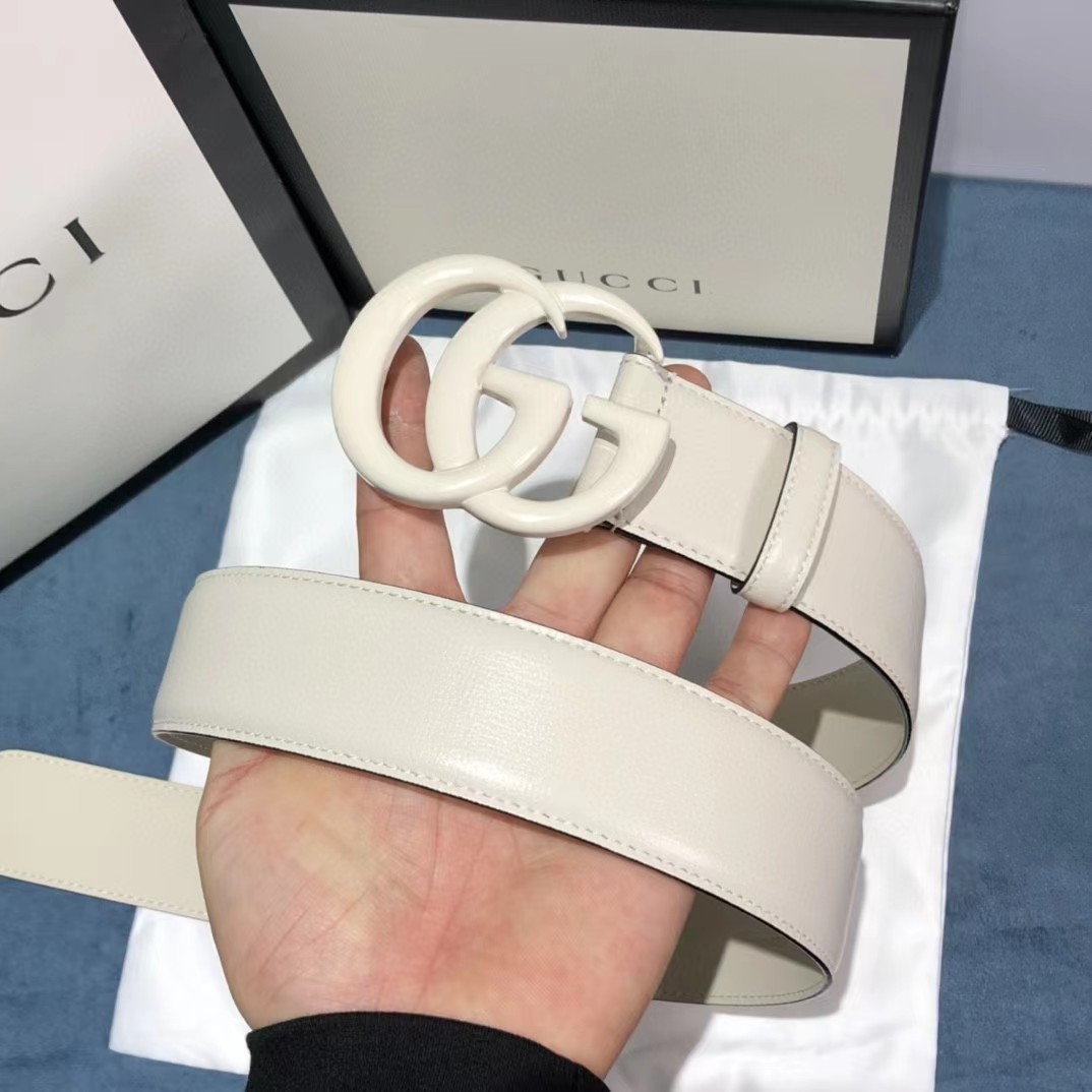 Gucci GG Marmont Wide Belt - DopestKickz
