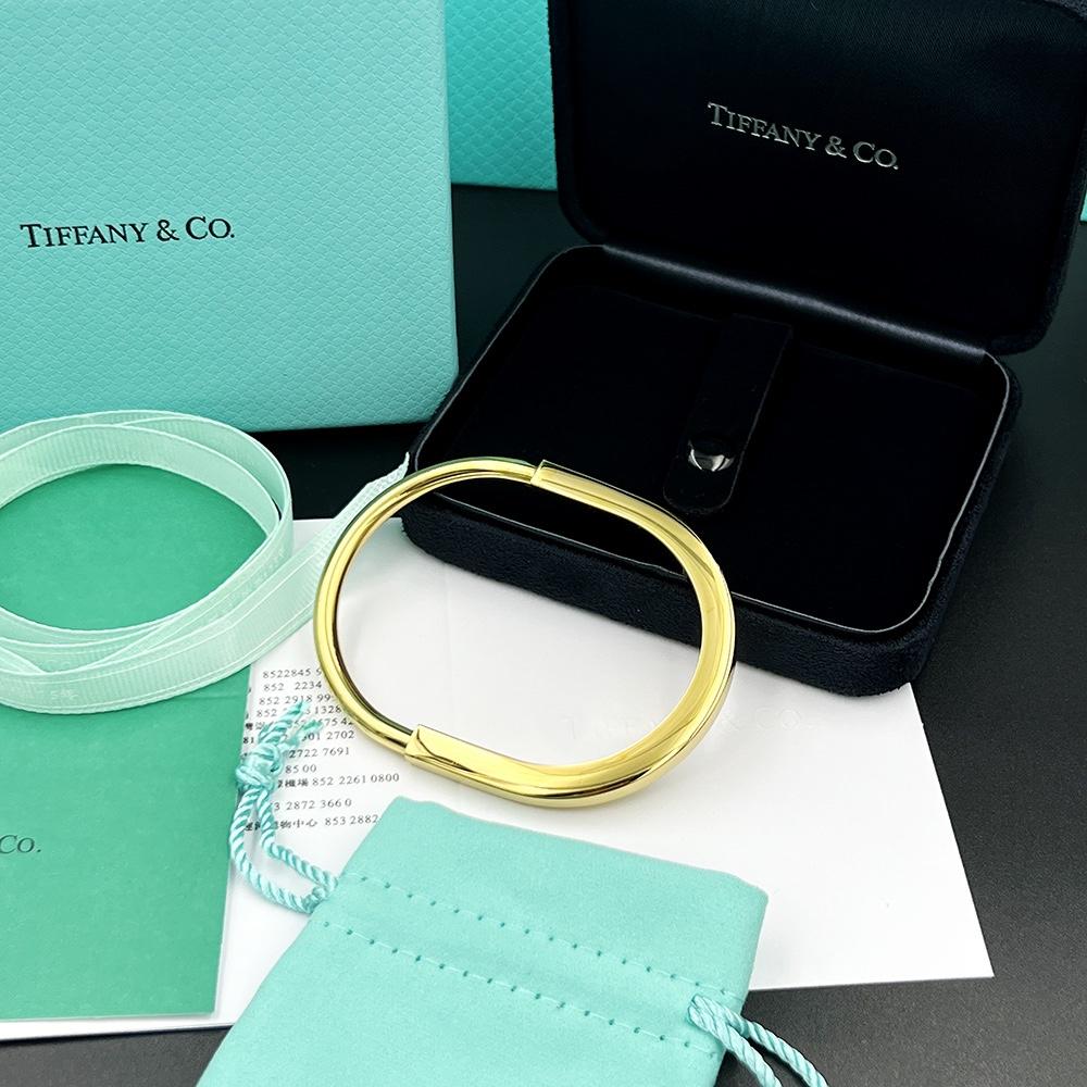 Tiffany&CO Lock Bangle In Yellow Gold - DopestKickz