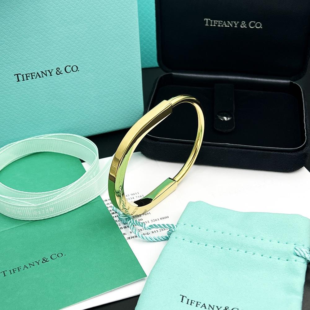 Tiffany&CO Lock Bangle In Yellow Gold - DopestKickz