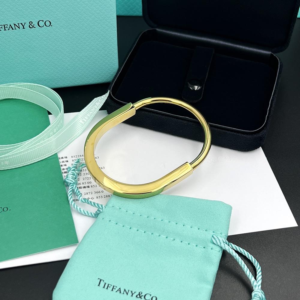 Tiffany&CO Lock Bangle In Yellow Gold - DopestKickz