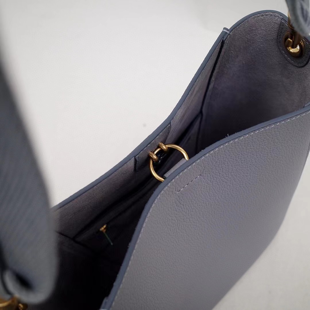 Celine Sangle Small Bucket Bag In Soft Grained Calfskin - DopestKickz