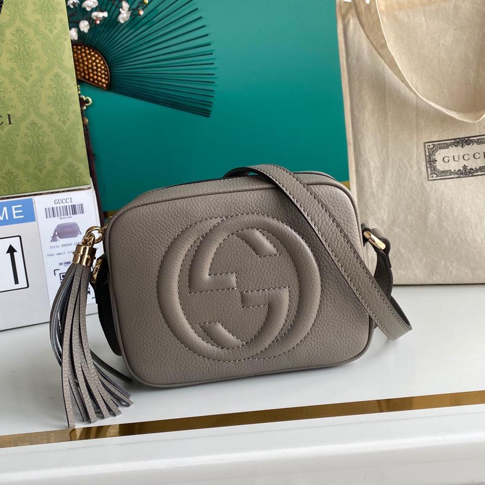 Gucci Soho Small Leather Disco Bag(22-15-7cm) - DopestKickz