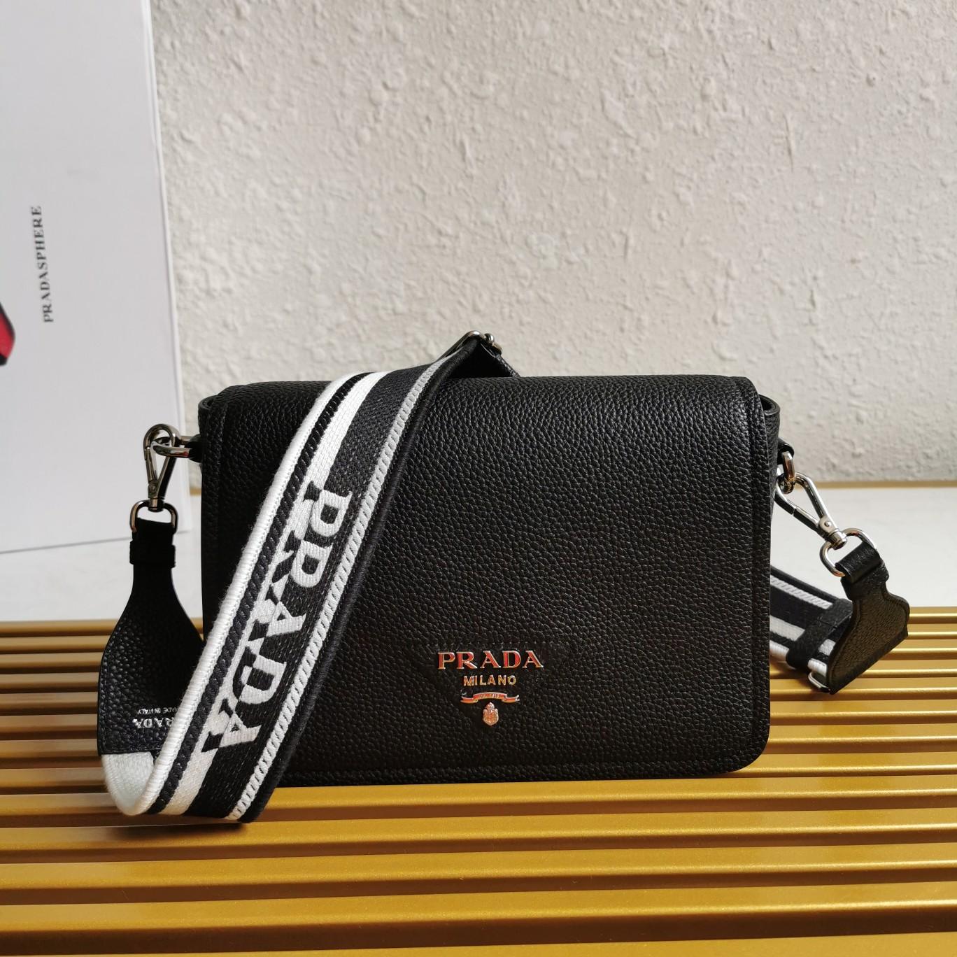 Prada Leather Shoulder Bag - DopestKickz