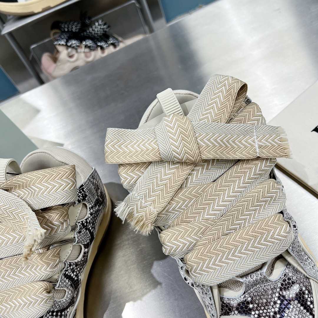 Lanvin Curb Low-Top Sneakers - DopestKickz