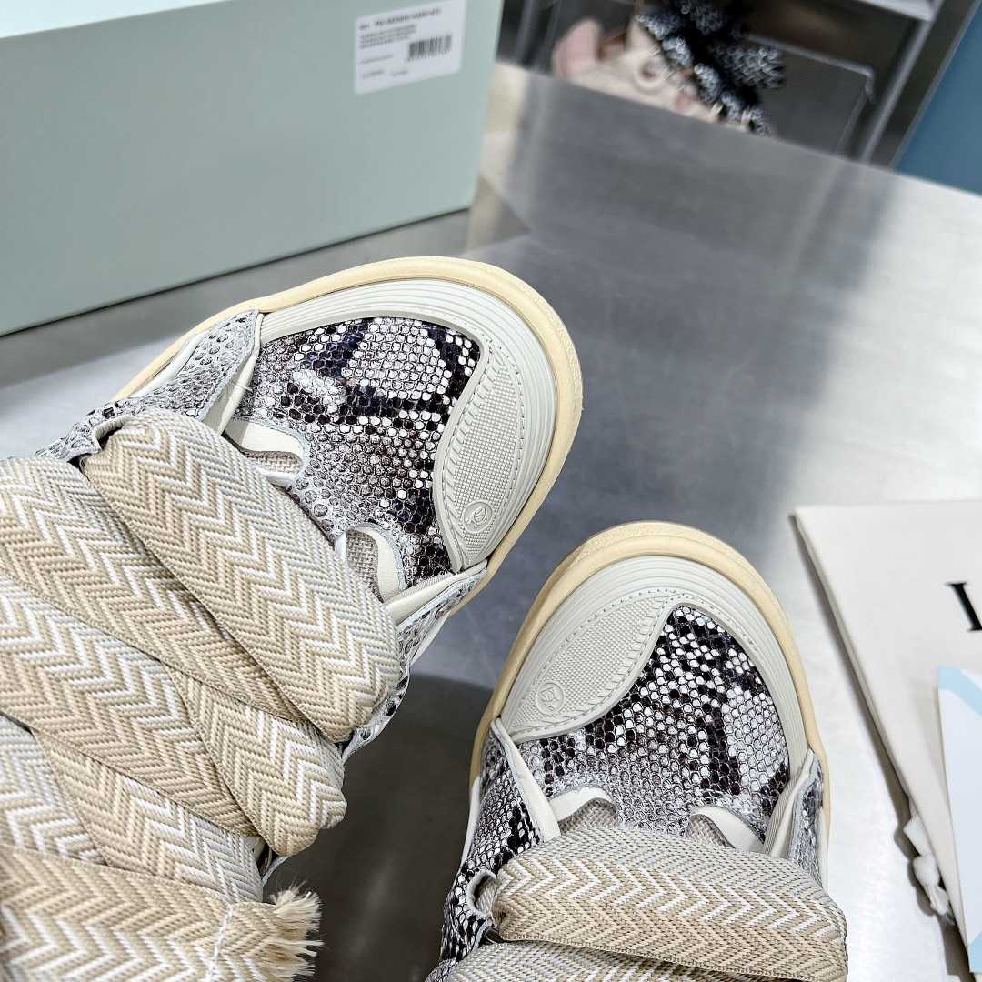 Lanvin Curb Low-Top Sneakers - DopestKickz