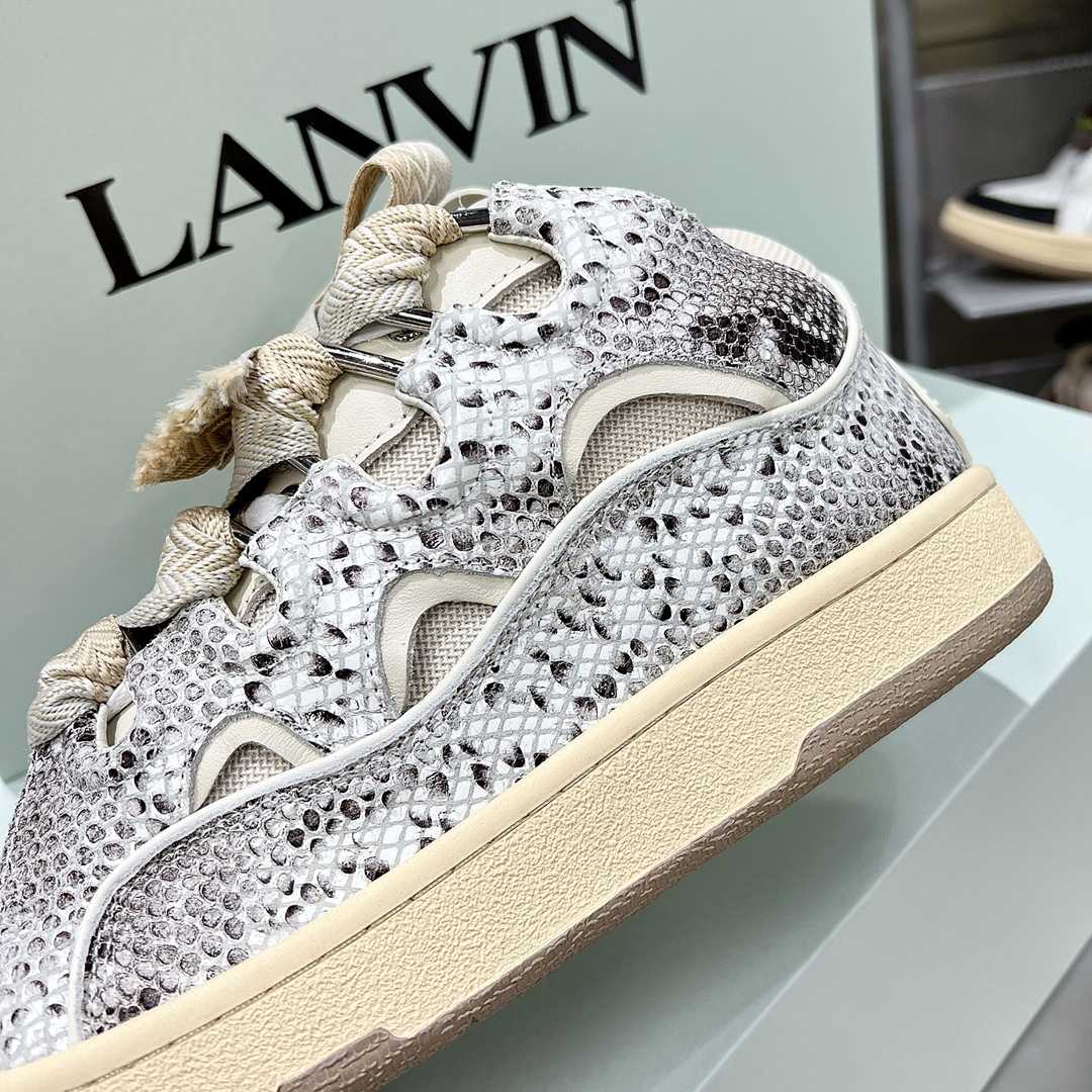 Lanvin Curb Low-Top Sneakers - DopestKickz