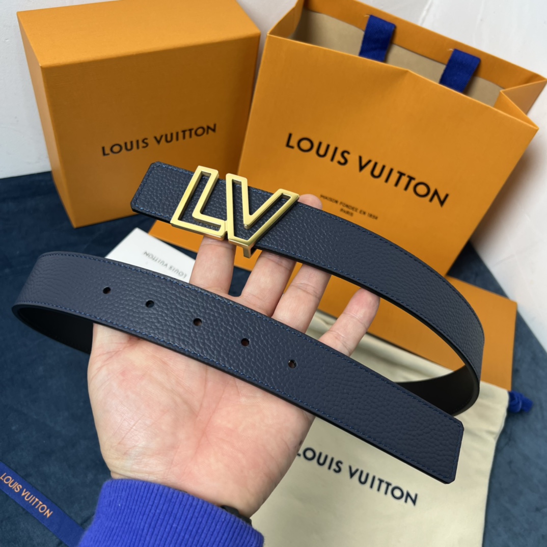 Louis Vuitton Reversible Belt  35mm - DopestKickz