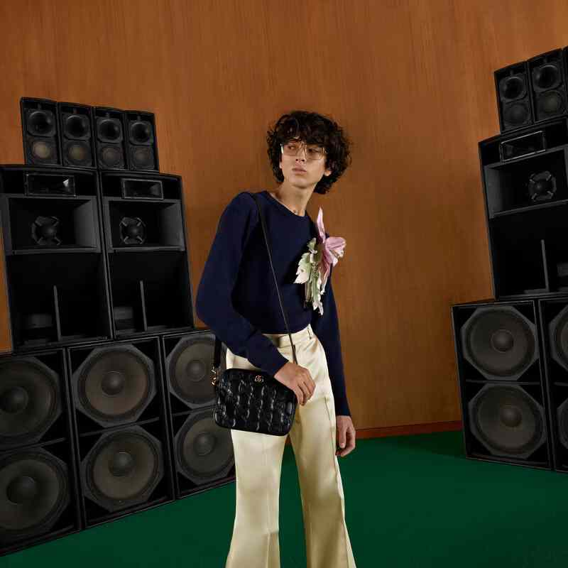 Gucci GG Matelassé Small Bag(21.5-17-7.5cm) - DopestKickz