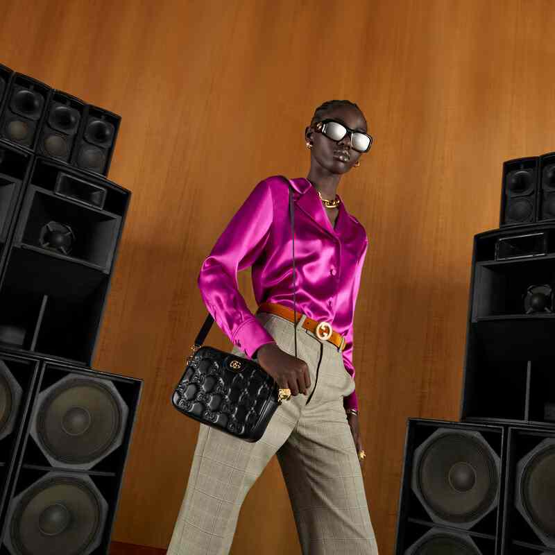 Gucci GG Matelassé Small Bag(21.5-17-7.5cm) - DopestKickz