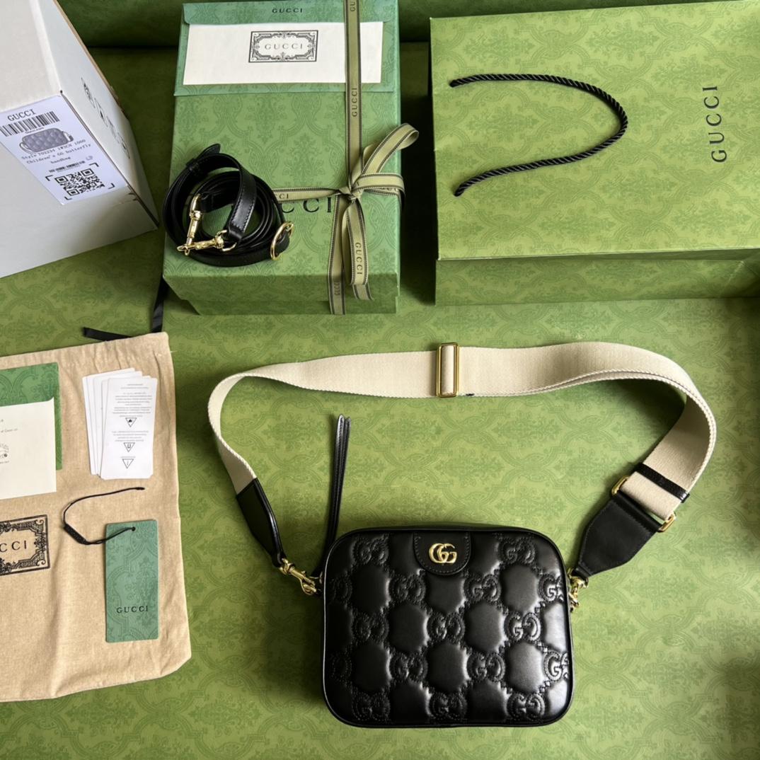 Gucci GG Matelassé Small Bag(21.5-17-7.5cm) - DopestKickz
