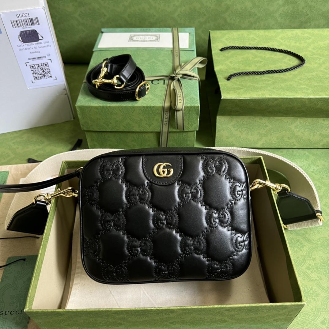 Gucci GG Matelassé Small Bag(21.5-17-7.5cm) - DopestKickz