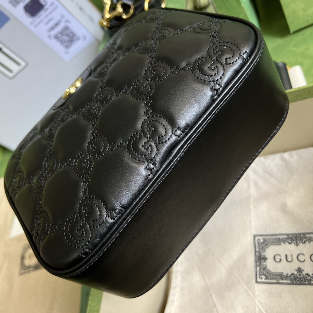 Gucci GG Matelassé Small Bag(21.5-17-7.5cm) - DopestKickz