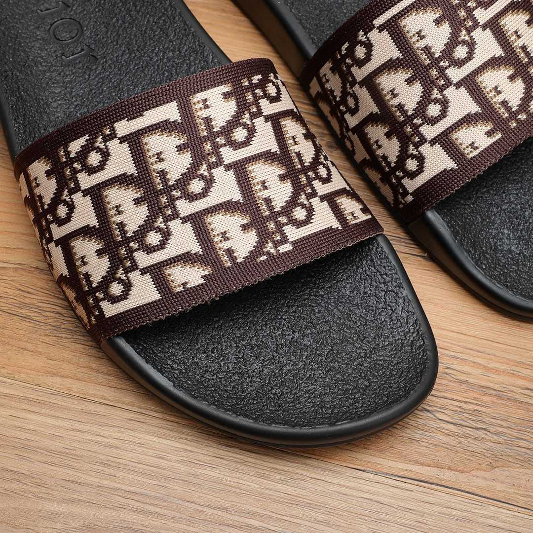 Dior Oblique Jacquard Sandals - DopestKickz