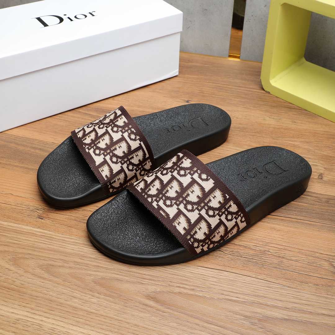 Dior Oblique Jacquard Sandals - DopestKickz