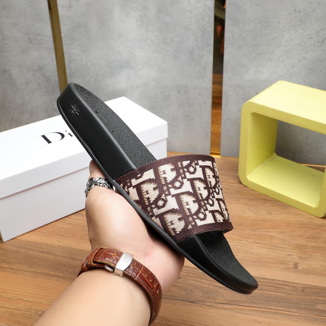 Dior Oblique Jacquard Sandals - DopestKickz