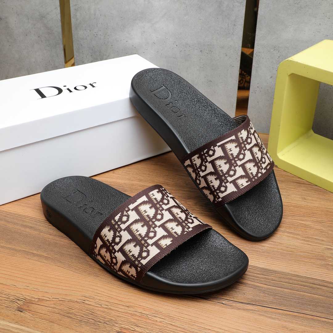 Dior Oblique Jacquard Sandals - DopestKickz