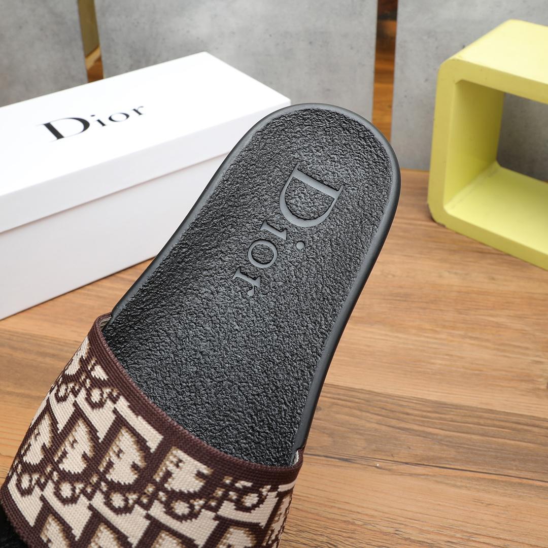 Dior Oblique Jacquard Sandals - DopestKickz