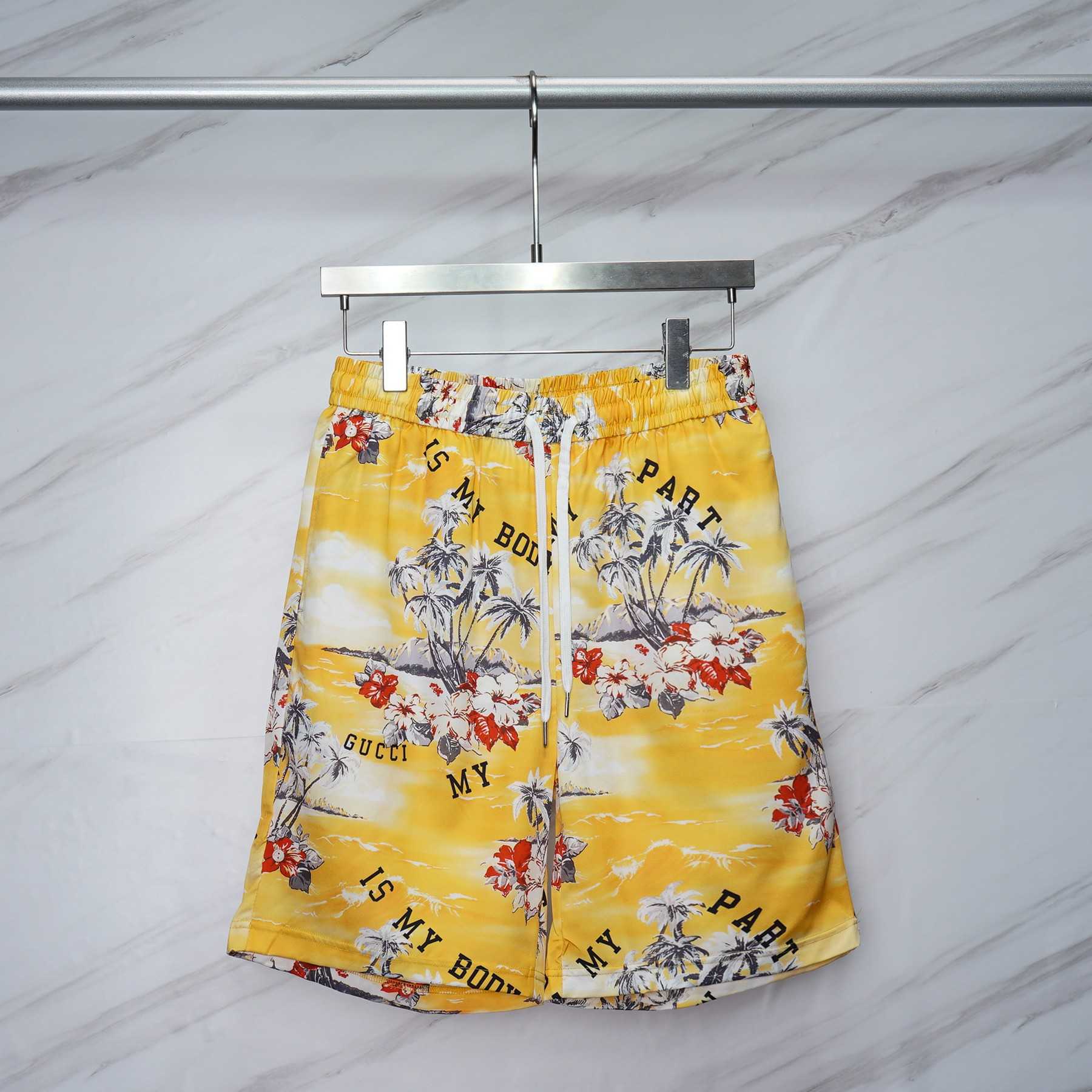 Gucci Printed Cotton Poplin Bowling Shirt & Shorts - DopestKickz