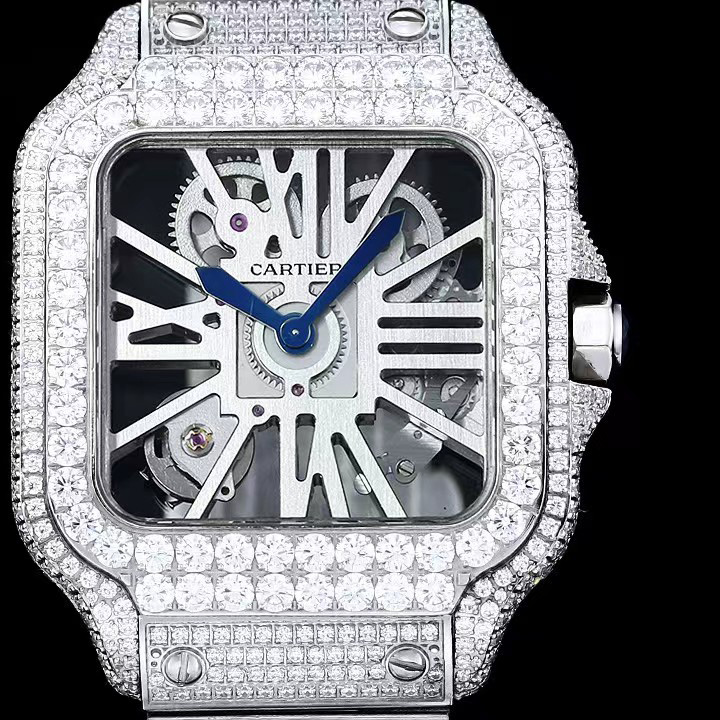Cartier Santos De Cartier Skeleton    - DopestKickz