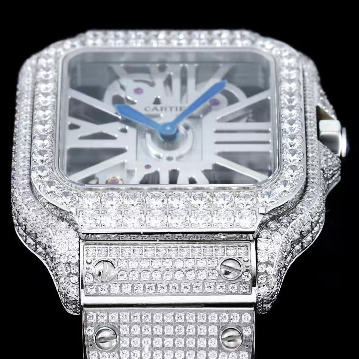 Cartier Santos De Cartier Skeleton    - DopestKickz