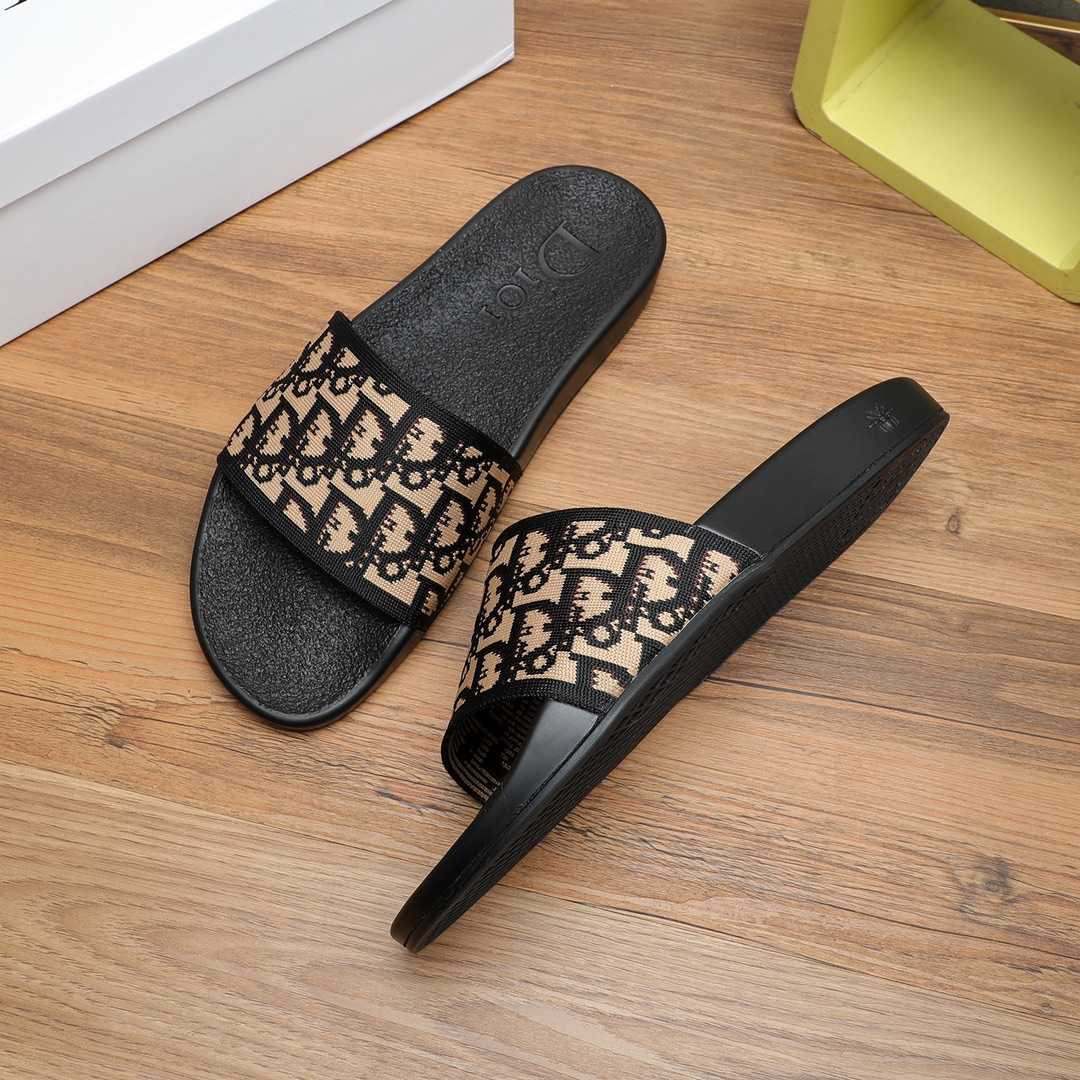 Dior Oblique Jacquard Sandals  - DopestKickz