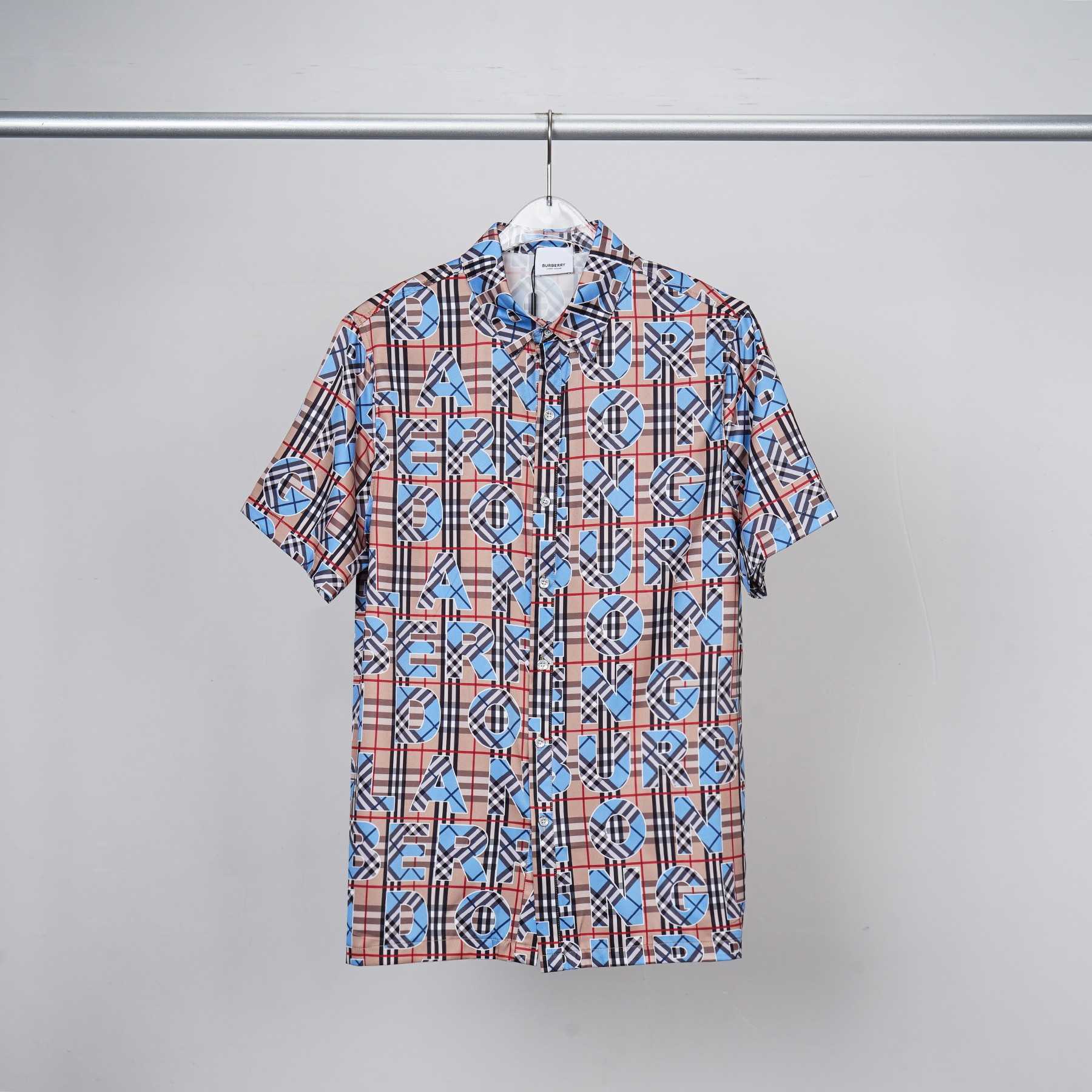 Burberry Vintage Check Logo Short Sleeve Shirt & Shorts - DopestKickz