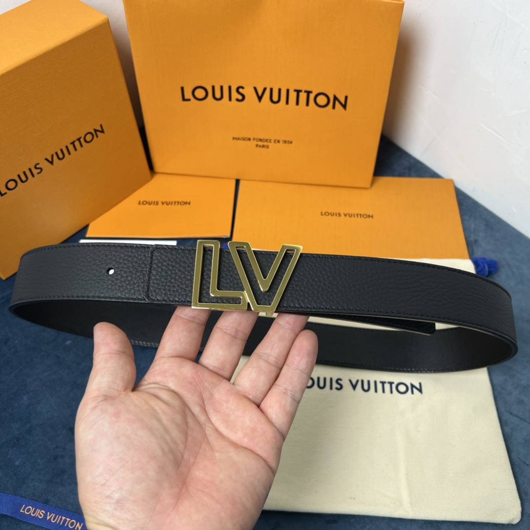 Louis Vuitton Reversible Belt  35mm - DopestKickz