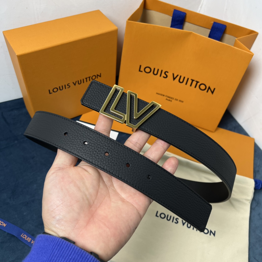 Louis Vuitton Reversible Belt  35mm - DopestKickz