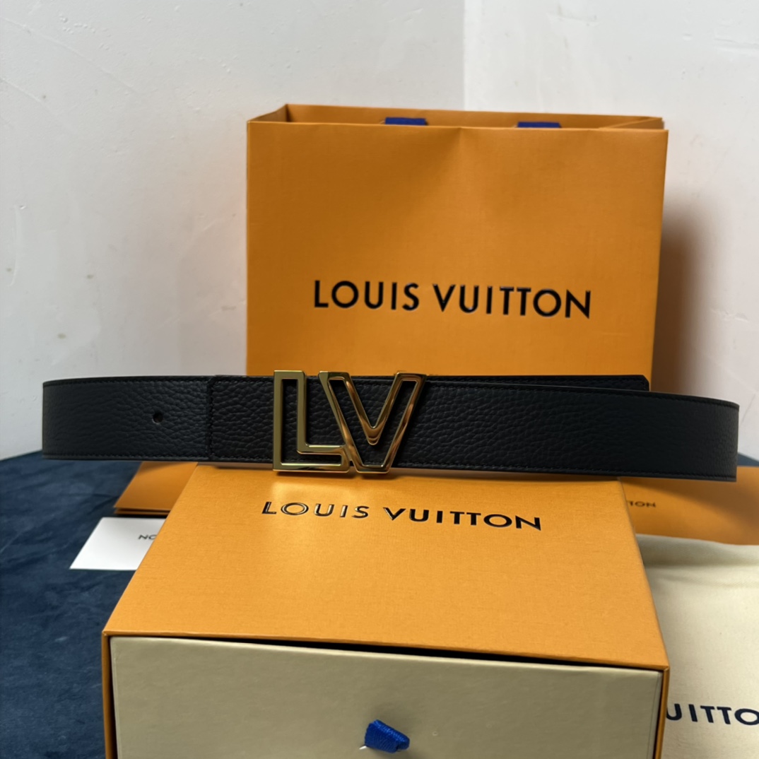 Louis Vuitton Reversible Belt  35mm - DopestKickz