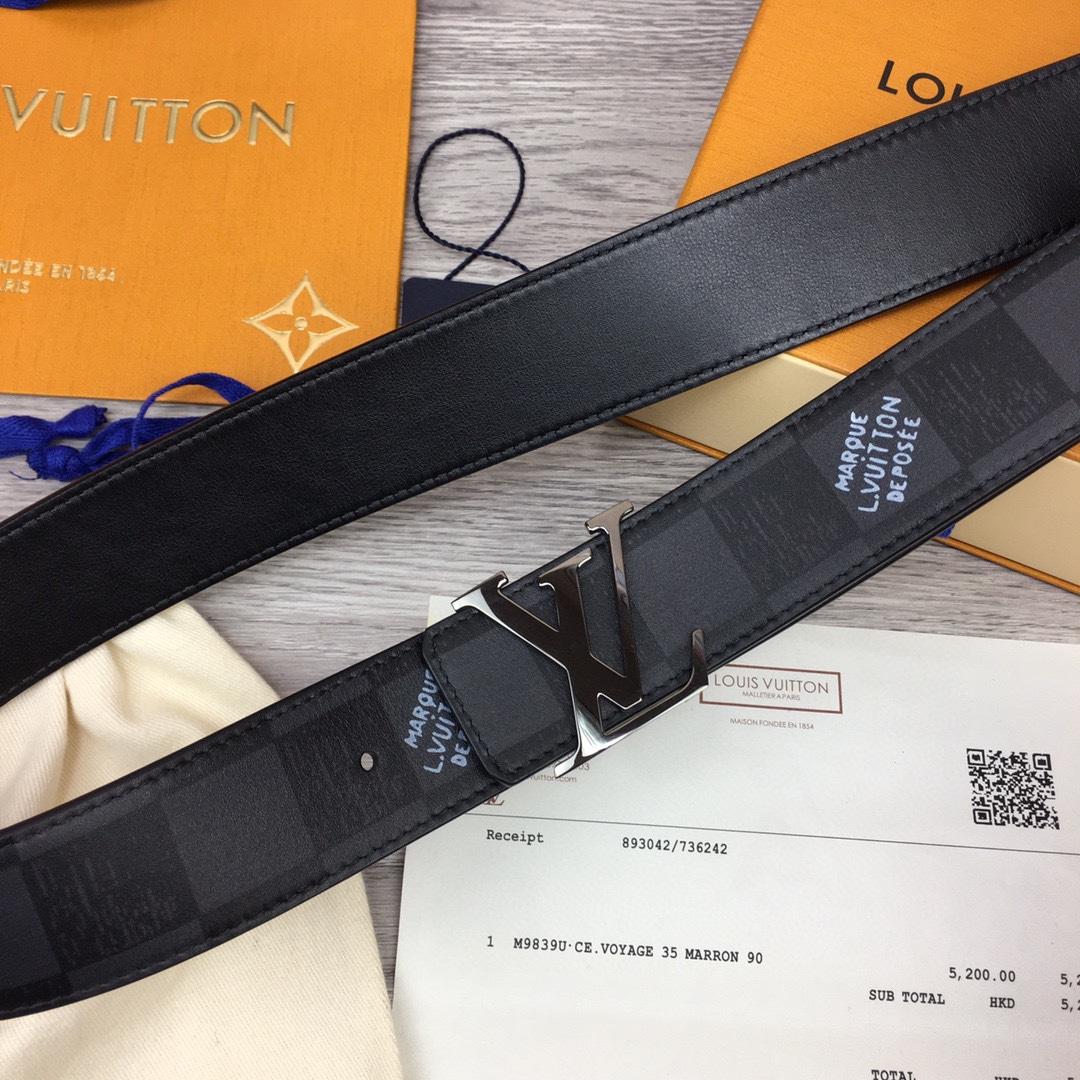Louis Vuitton Reversible Belt  40mm - DopestKickz