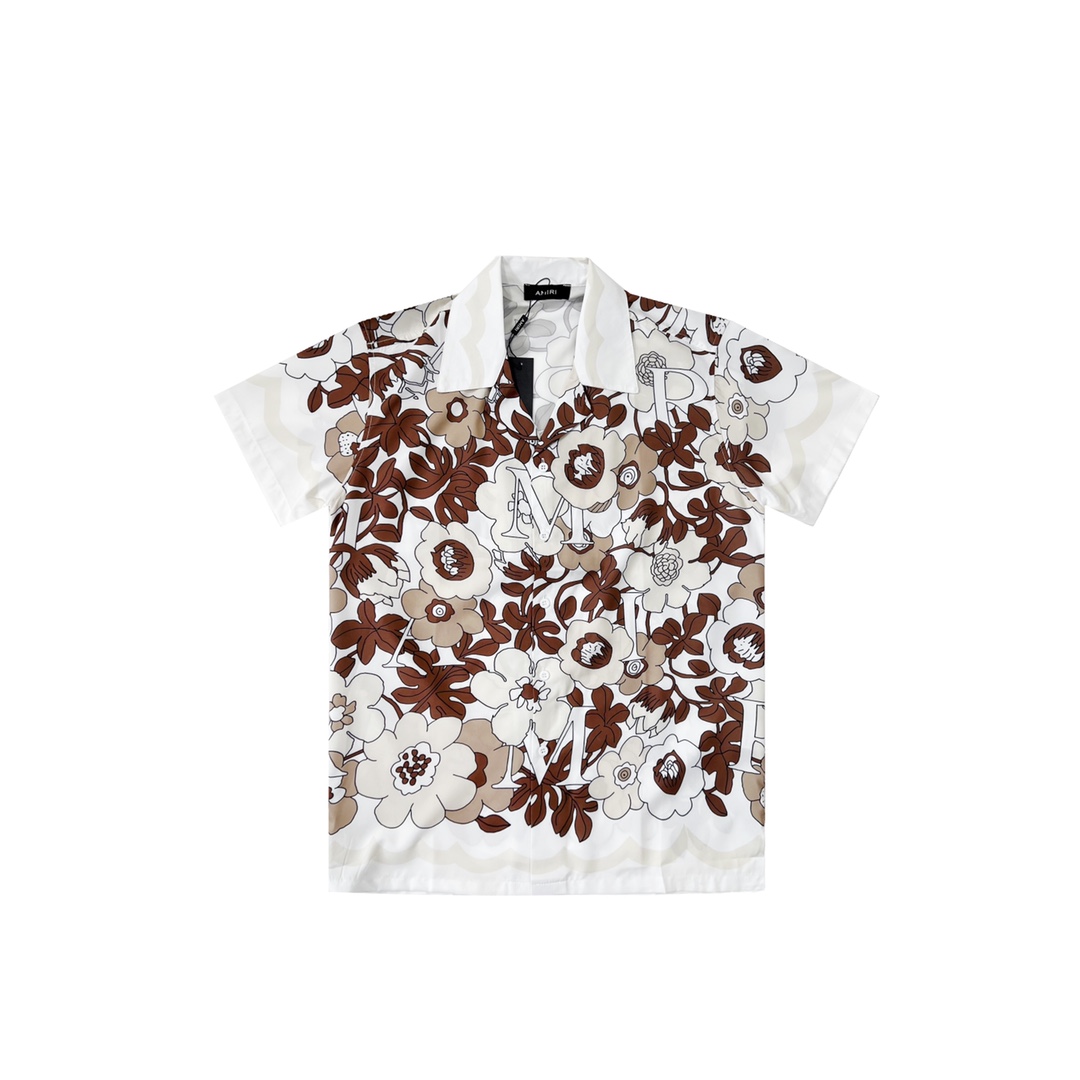 Amiri Flower Shirt      - DopestKickz