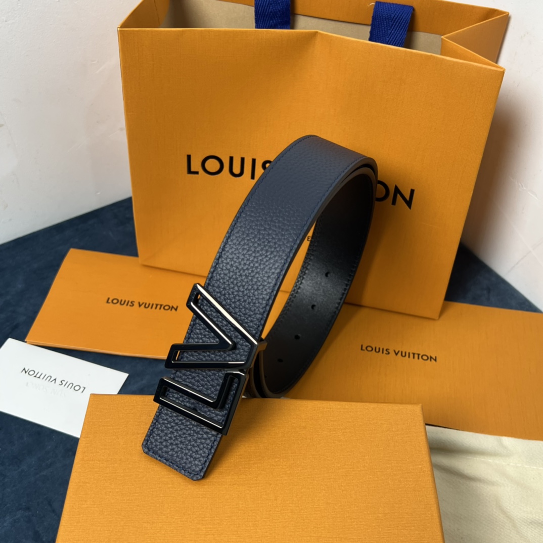 Louis Vuitton Reversible Belt  35mm - DopestKickz