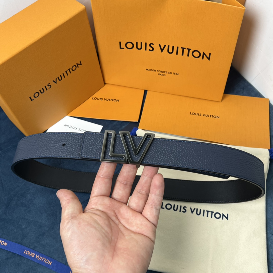 Louis Vuitton Reversible Belt  35mm - DopestKickz
