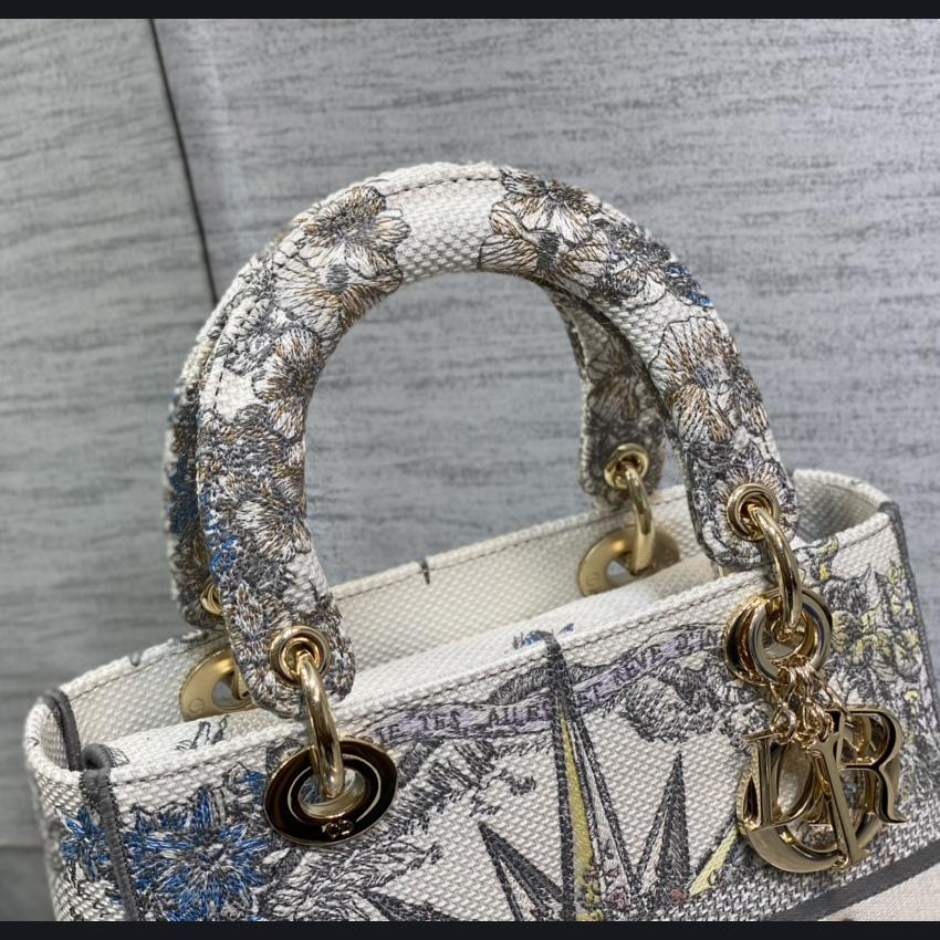 Dior Medium Lady D-lite Bag - DopestKickz