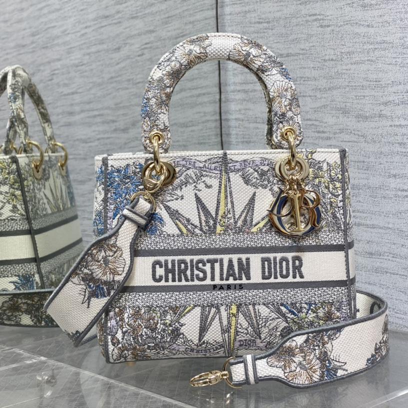Dior Medium Lady D-lite Bag - DopestKickz