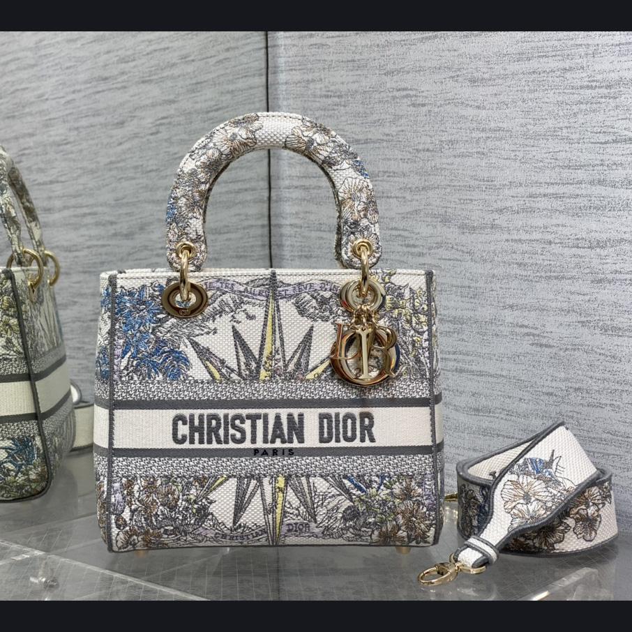 Dior Medium Lady D-lite Bag - DopestKickz