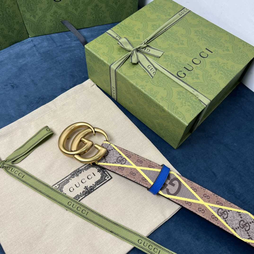 Gucci GG Marmont Wide Belt - DopestKickz