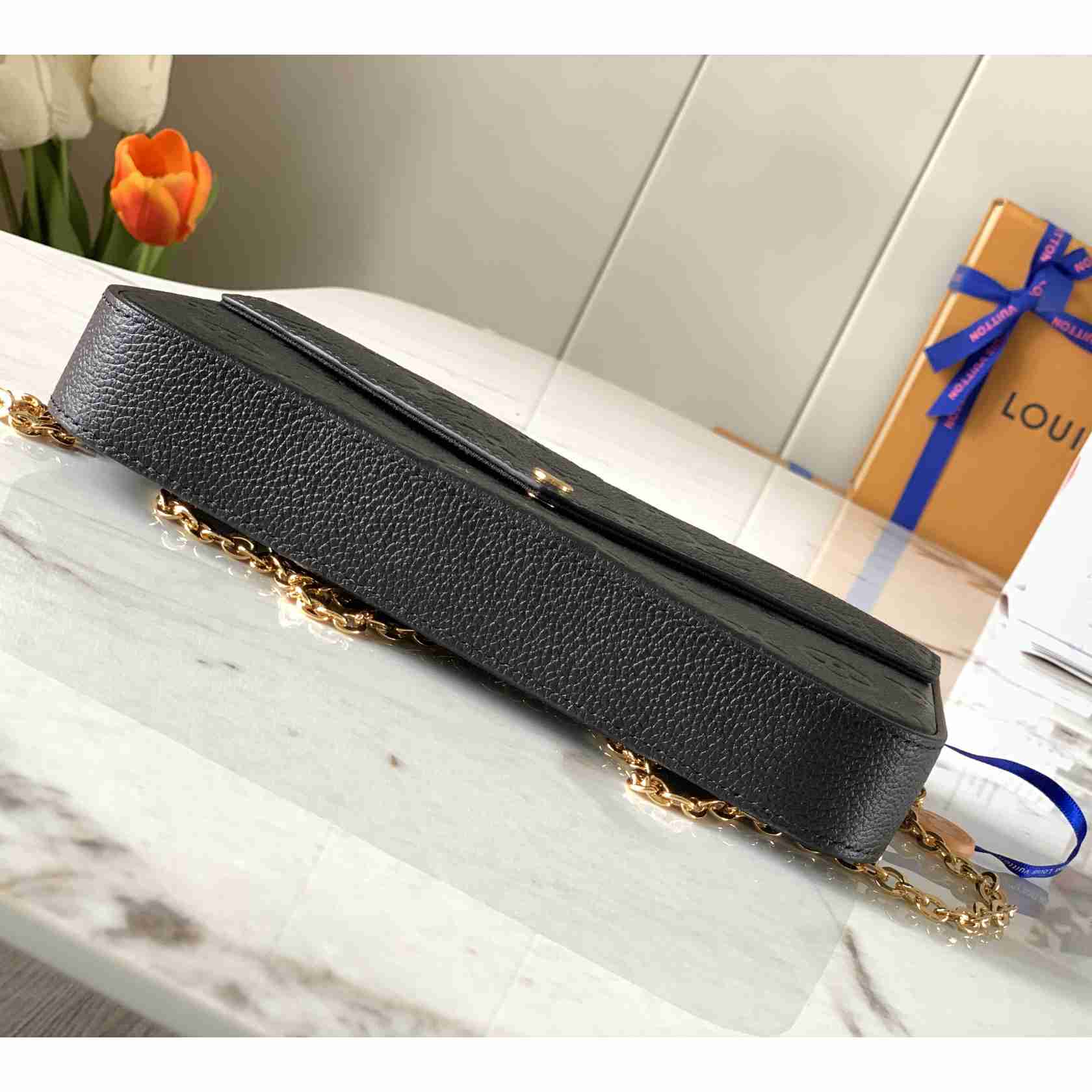 Louis Vuitton Félicie Pochette (21 x 12 x 3cm)   M64064 - DopestKickz